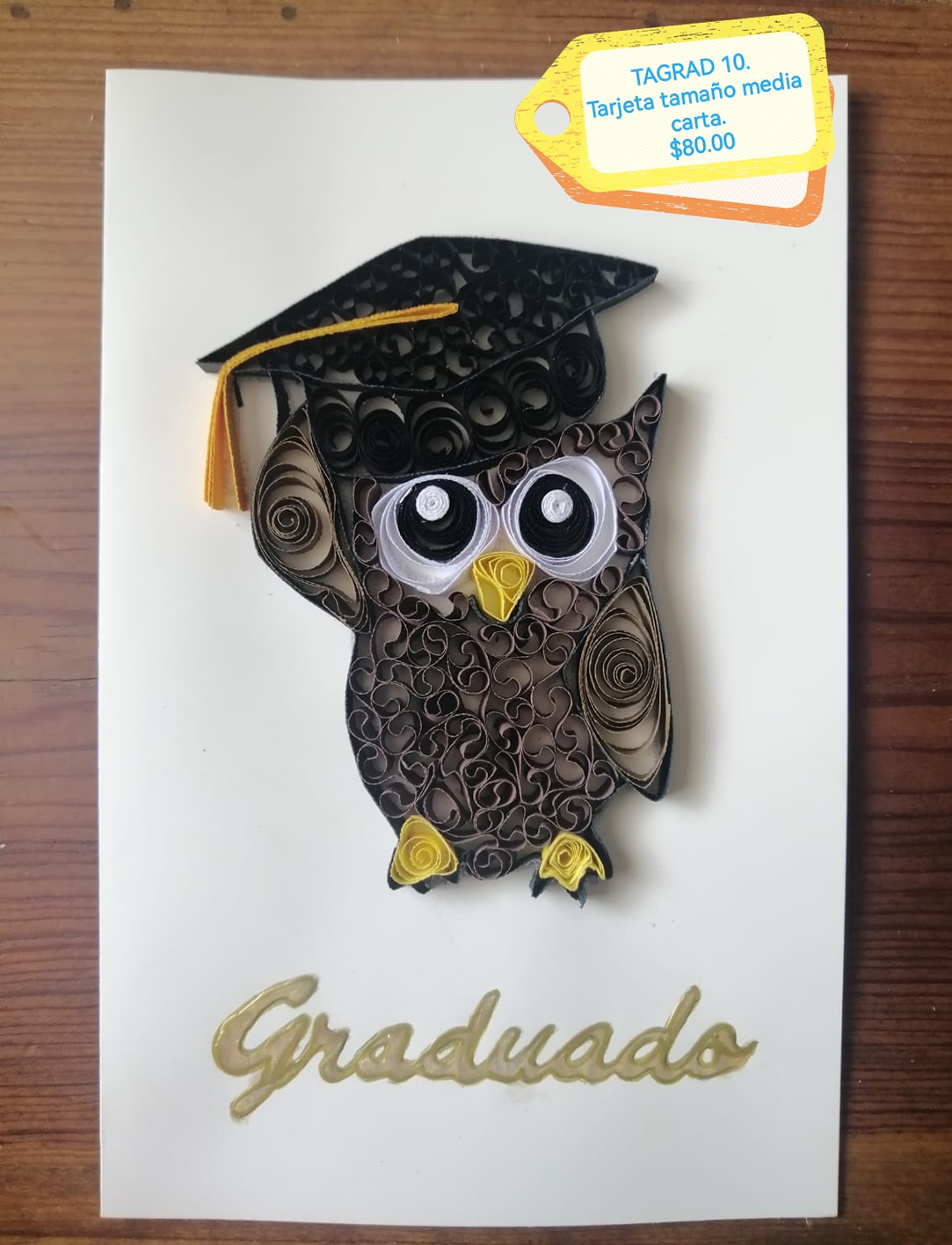 Tarjeta de graduación
